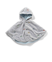 ボア刺繍マント