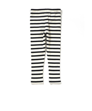 WEB限定 ボーダーリブパンツ