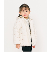 スカラップ刺繍アウター