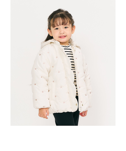 スカラップ刺繍アウター