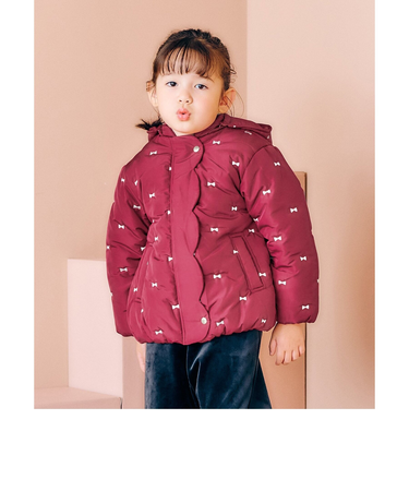 スカラップ刺繍アウター