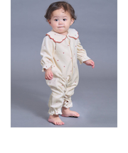 【リンク】ハート柄ふんわりベロアカバーオール