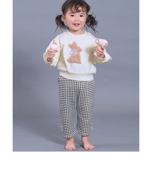 【リンク】ふわふわモチーフストレッチ裏毛パジャマ