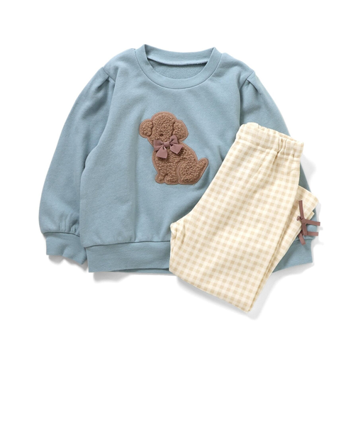 【リンク】ふわふわモチーフストレッチ裏毛パジャマ