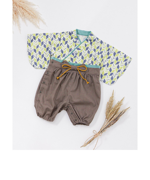 おめかし袴カバーオール