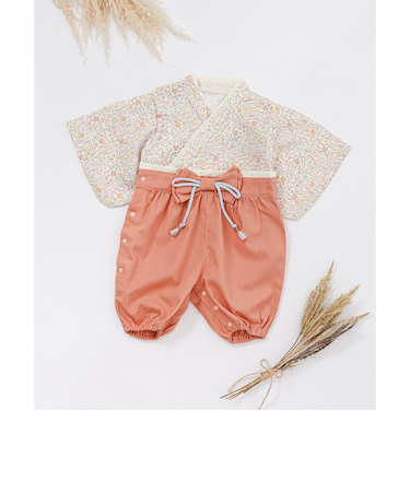 おめかし袴カバーオール