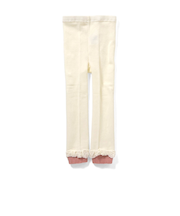 裾フリルレギンス