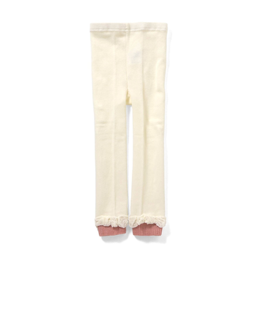 裾フリルレギンス