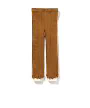 裾フリルレギンス