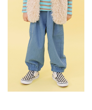 WEB限定 ゆるタックパンツ