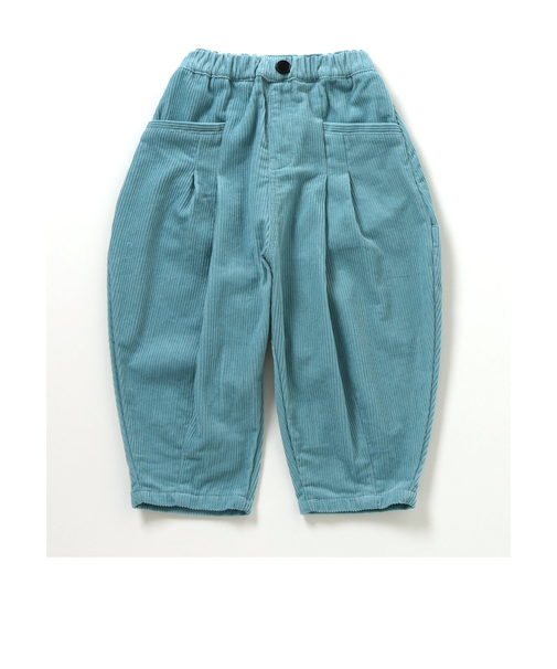 バルーンタックコーデュロイパンツ  10分丈