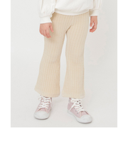 ベロアフレアパンツ 10分丈