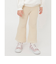 ベロアフレアパンツ  10分丈