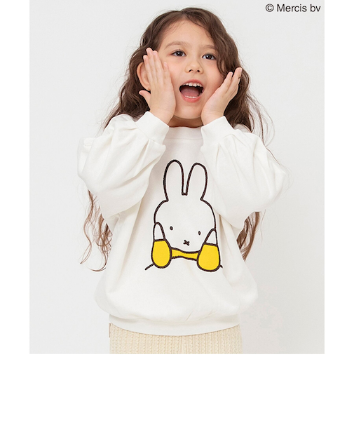 WEB限定 miffyグラフィックトレーナー