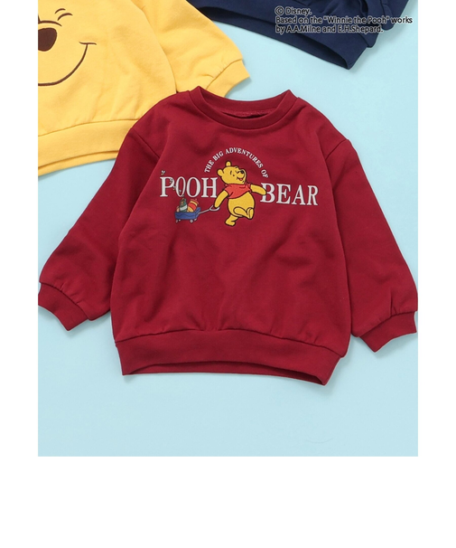 WEB限定 ディズニーキャラクター/くまのプーさん/トレーナー