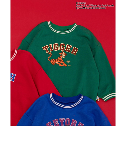 【WEB限定/リンク】ディズニーキャラクター くまのプーさん/トレーナー