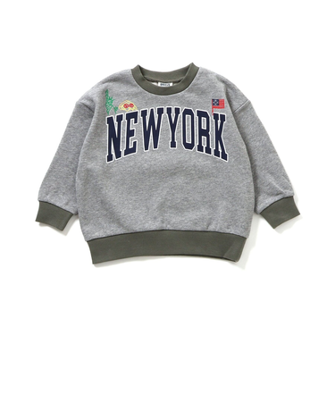 刺繍カレッジトレーナー