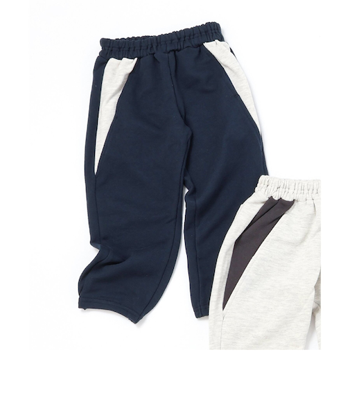 切替カットパンツ(セットアップ可)  10分丈