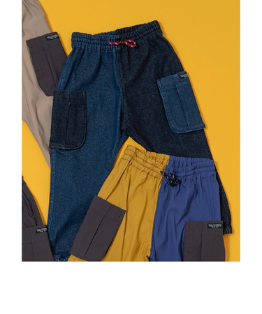 あったからくらくサイドポケットパンツ  10分丈