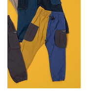 あったからくらくサイドポケットパンツ  10分丈