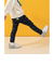 あったからくらくスキニーパンツ  10分丈