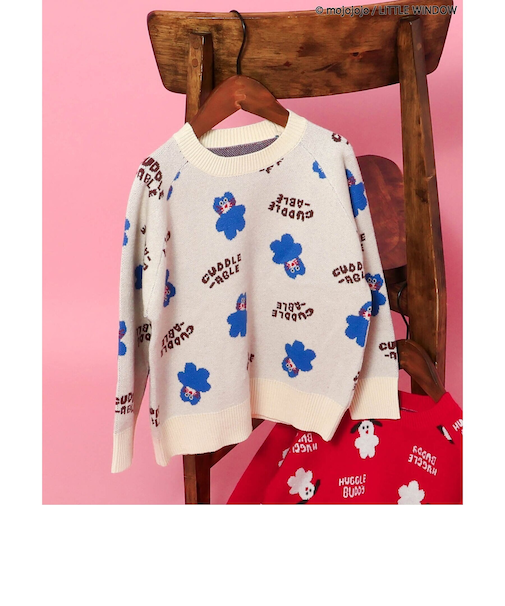 mojojojo総柄セーター