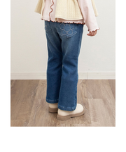 あったかフレアエブリパンツ  10分丈