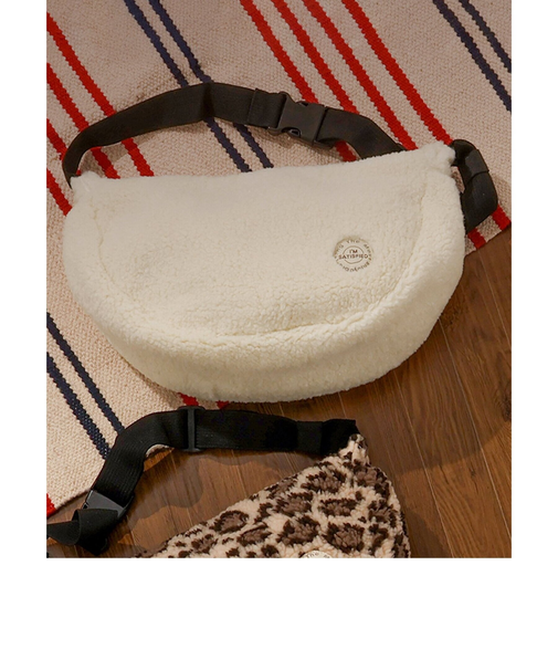 ボアショルダーバッグ