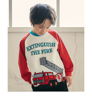 3柄ビックモチーフトレーナー