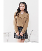 ショート丈ピーコート