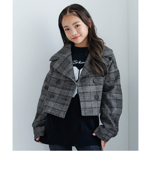 ショート丈ピーコート