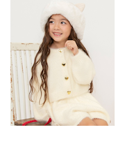 シャギーニットカーディガン