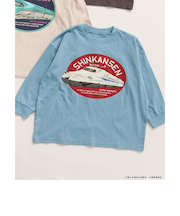 WEB限定  【新幹線大集合】 3色3柄Tシャツ