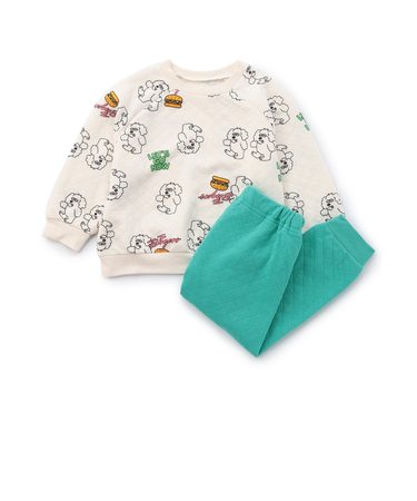 バラエティキルトかぶりパジャマ