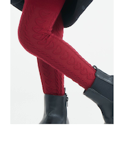 ハートケーブルタイツ