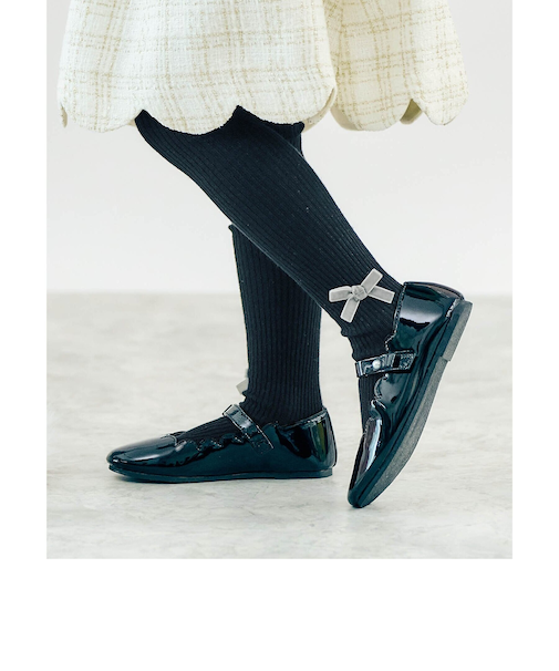 リボンラメタイツ