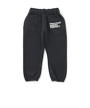 WEB限定  ロゴ裏起毛スウェットパンツ(セットアップ可)  10分丈