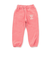 WEB限定  ロゴ裏起毛スウェットパンツ(セットアップ可)  10分丈