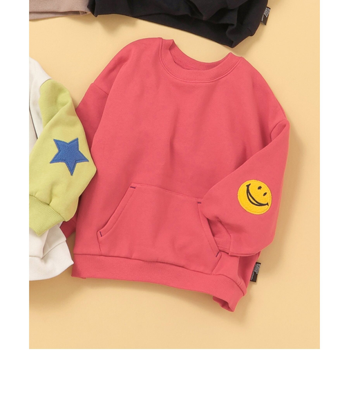 あったかイロイロパッチトレーナー