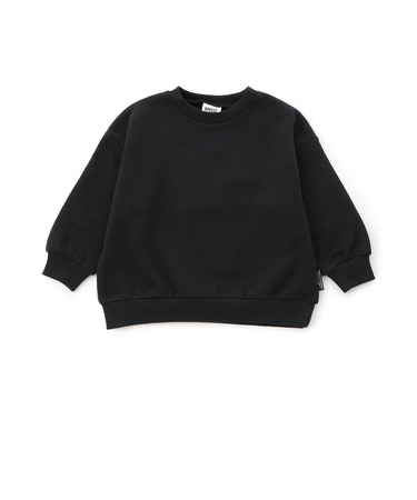 WEB限定  あったか裏起毛無地ボーダートレーナー