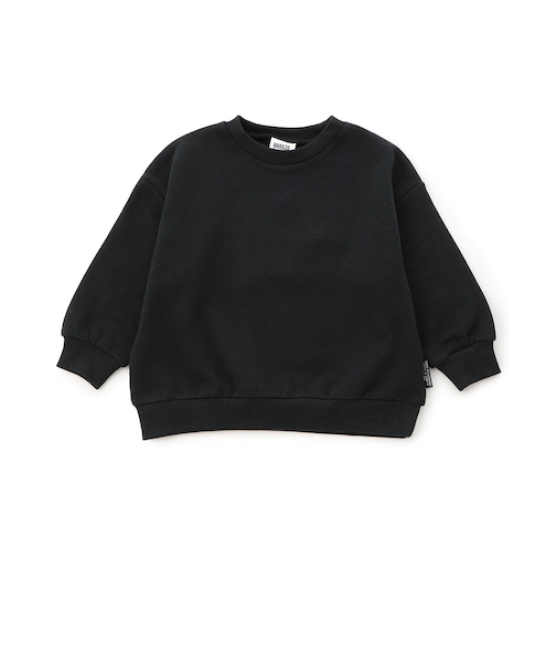 WEB限定  あったか裏起毛無地ボーダートレーナー