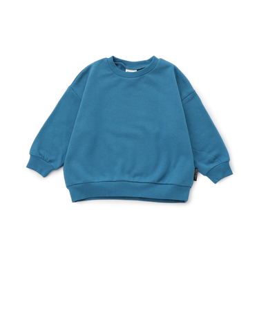 WEB限定  あったか裏起毛無地ボーダートレーナー