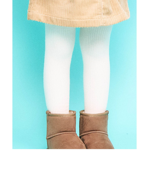 カラフルリブウエストハグタイツ