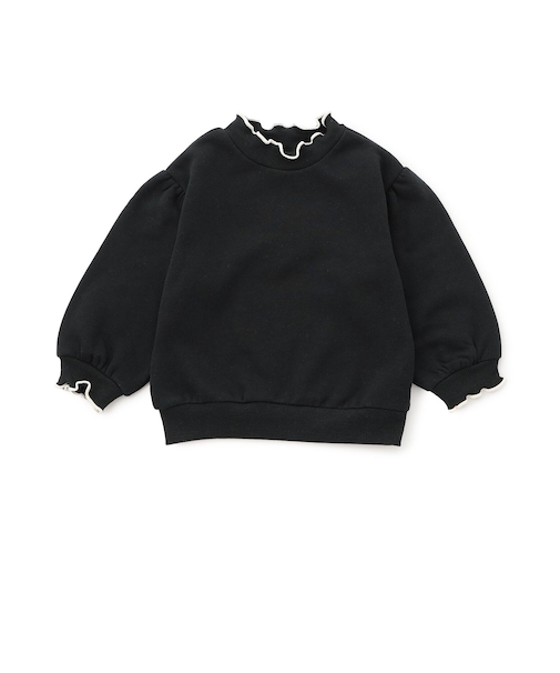 WEB限定  メロウフリル裏起毛トレーナー