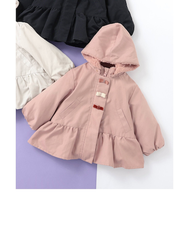 WEB限定 ペプラムリバーシブルアウター