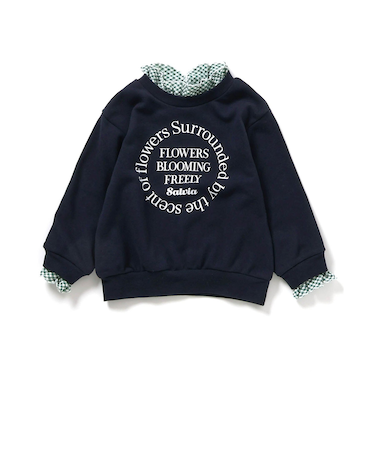 WEB限定 レイヤードロゴトレーナー