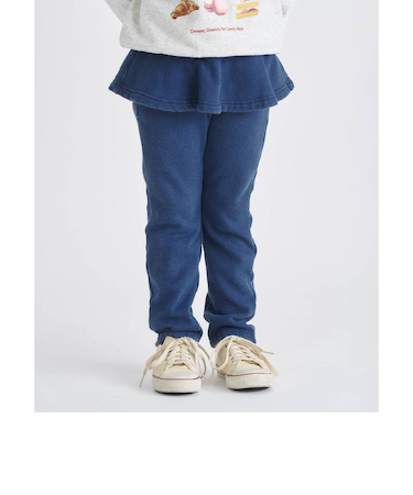 裏シャギーペプラム/7days Style pants 10分丈