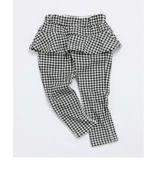 裏シャギーペプラム/7days Style pants 10分丈