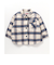起毛チェックシャツジャケット