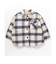起毛チェックシャツジャケット